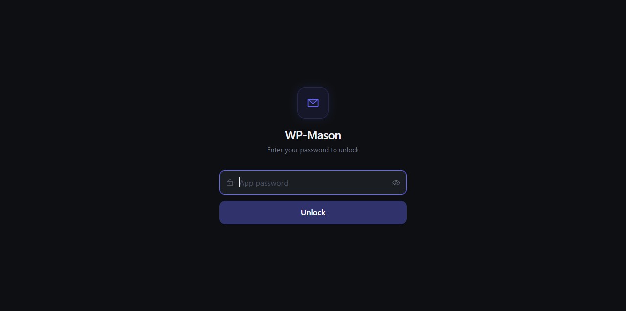WP Mason Email Client